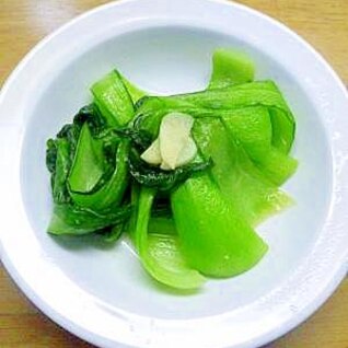 簡単！青梗菜のにんにく炒め